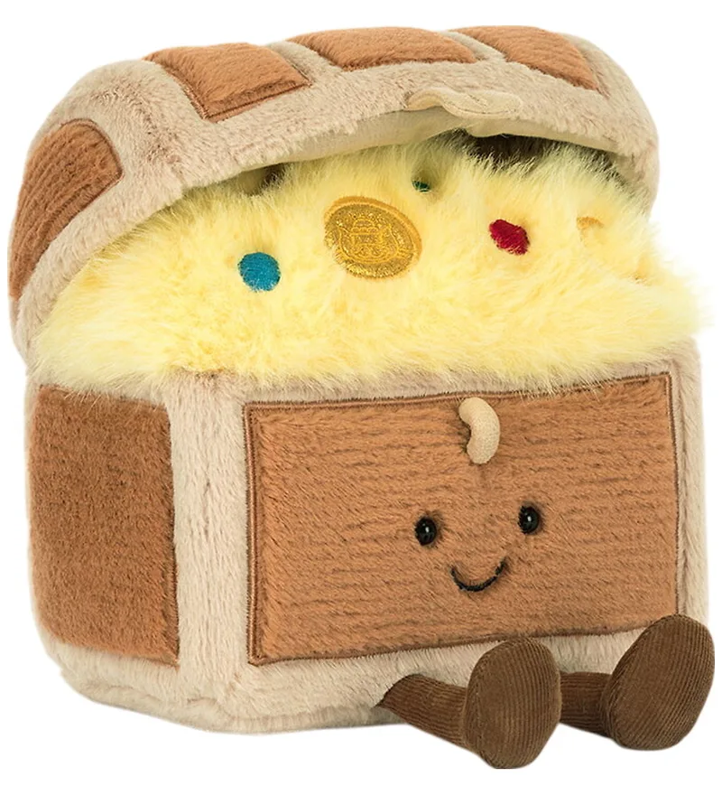 Knuffel - 19x17 cm - Amuses Treasure Borst by Jellycat – product photo