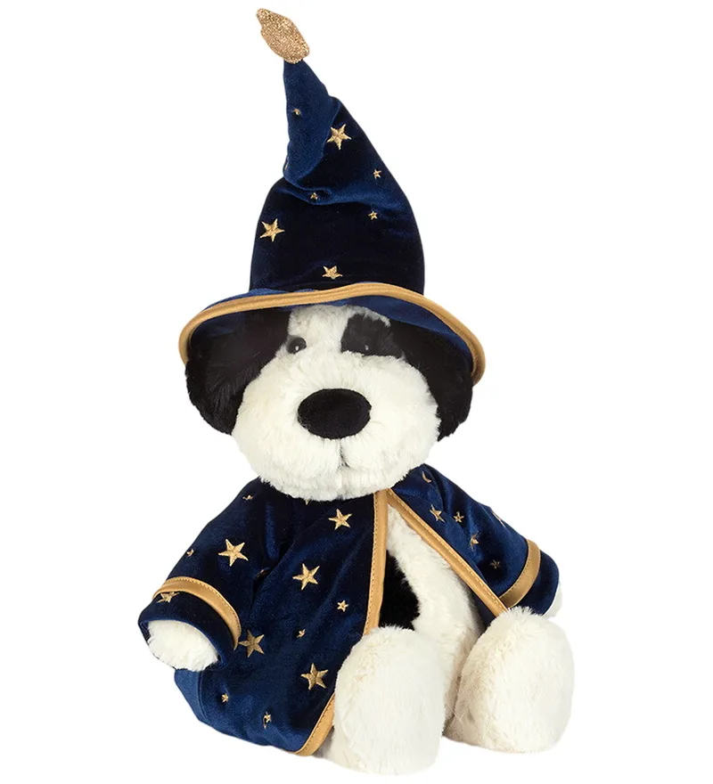 Knuffel - 31x12 cm - Rufferty Puppy Wizard Outfit by Jellycat – product photo