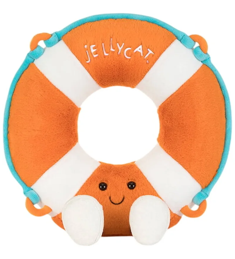 Knuffel - 33x28 cm - Amuseables Life Ring van Jellycat – productfoto