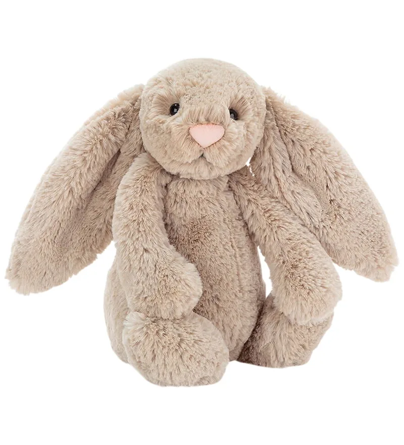 Knuffel - Medium+ - 31x12 cm - Bashful Beige Bunny by Jellycat – product photo