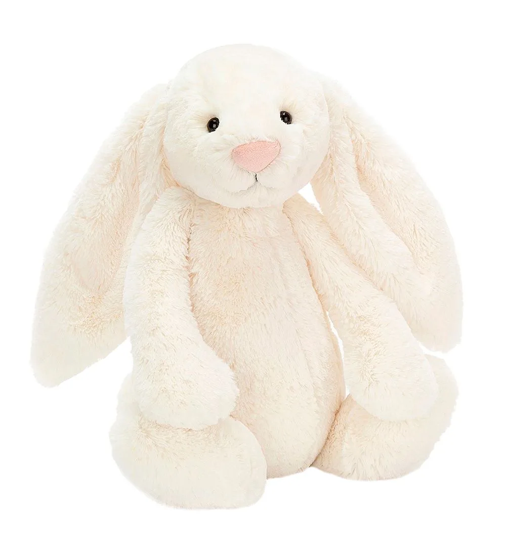 Knuffel - Small - 18x9 cm - Bashful Cream Bunny de Jellycat – photo produit