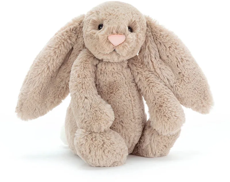 Knuffels - Bashful Beige Bunny - Beige - Konijn - Knuffel - 31 cm - Voor alle leeftijden van Jellycat in Beige – productfoto