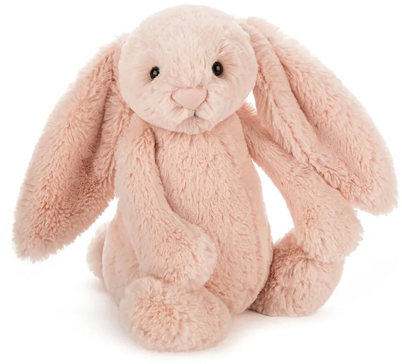 Knuffels - Bashful Blush Bunny - Konijn - Roze - Knuffel - 31 cm - Voor alle leeftijden de Jellycat en Rose – photo produit