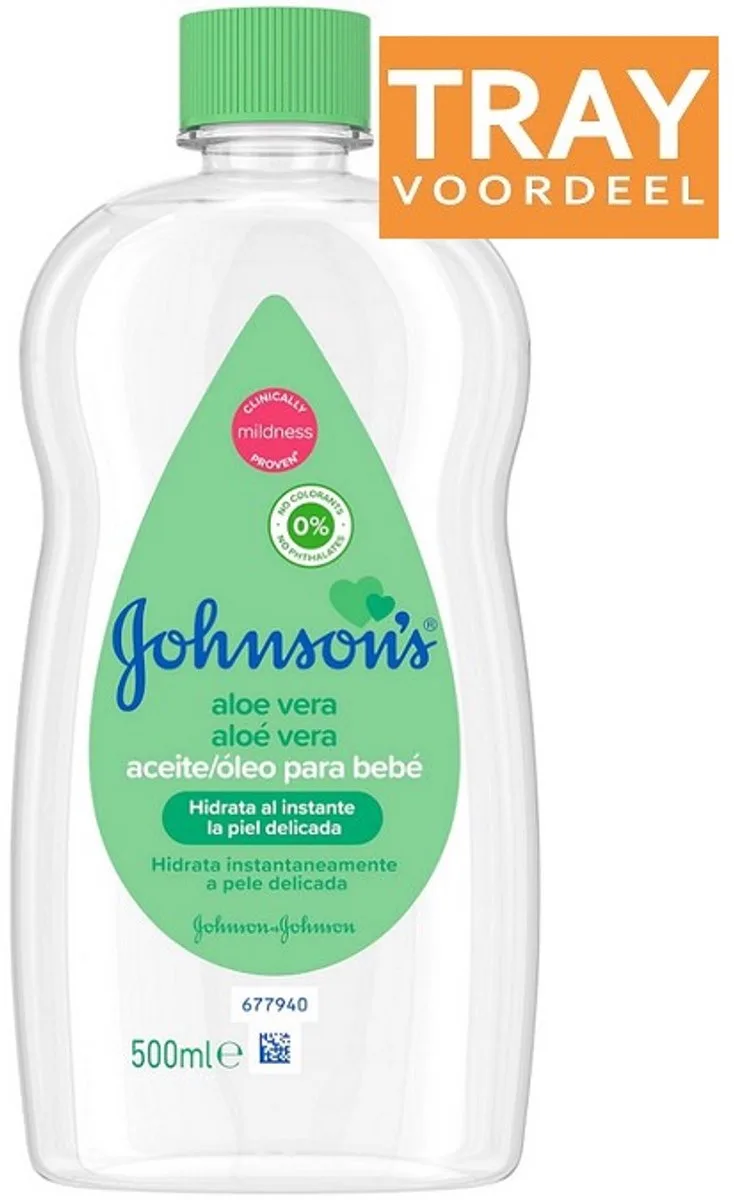 ALOE VERA BABY OLIE 6 X 500 ML by Johnson's – product photo