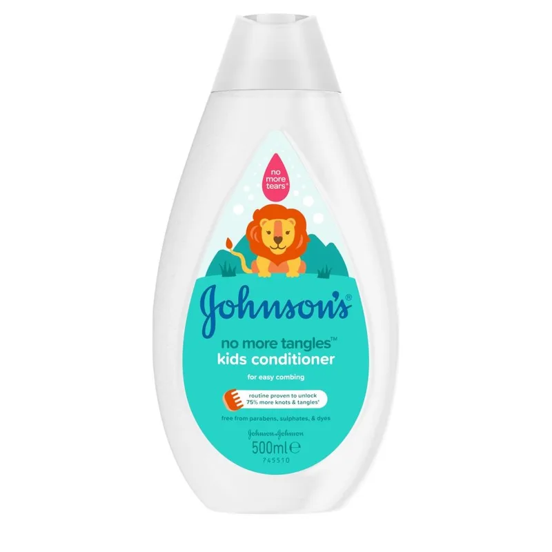 Johnson's No More Tangles Kids Conditioner 500 ml van Johnson's – productfoto