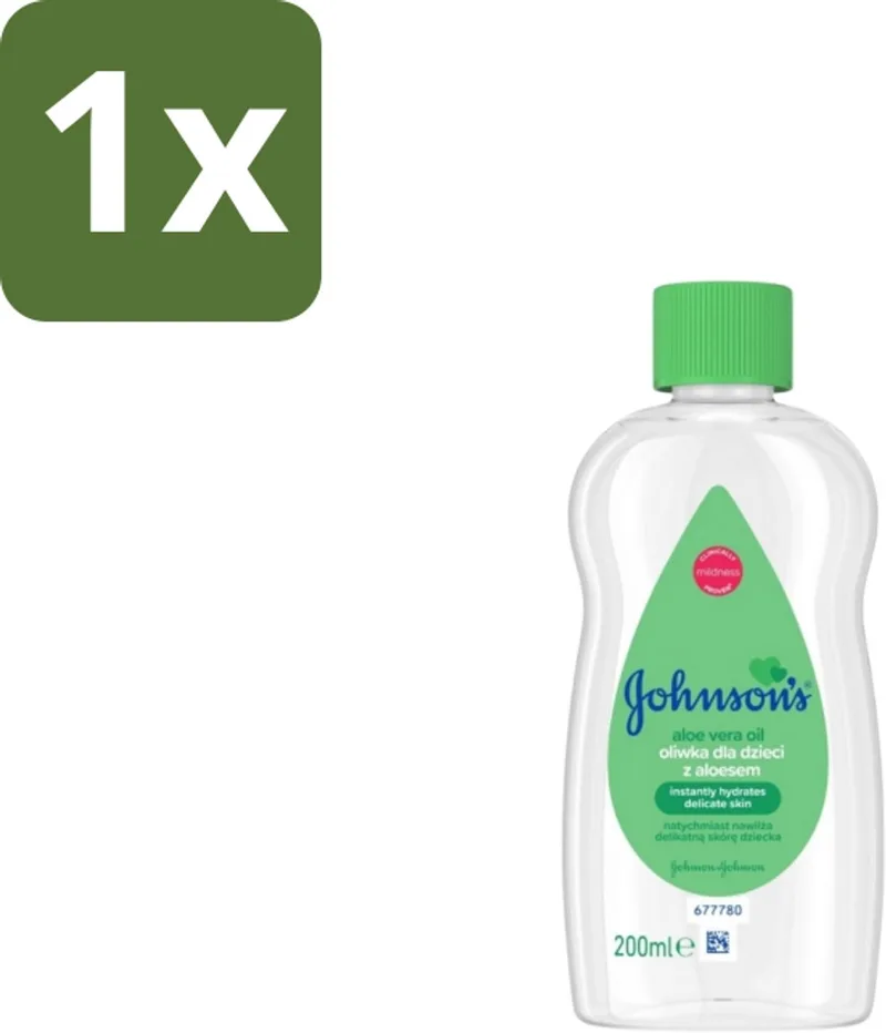 Olie - Aloe Vera - 300 ml - 1 stuk by Johnson's – product photo