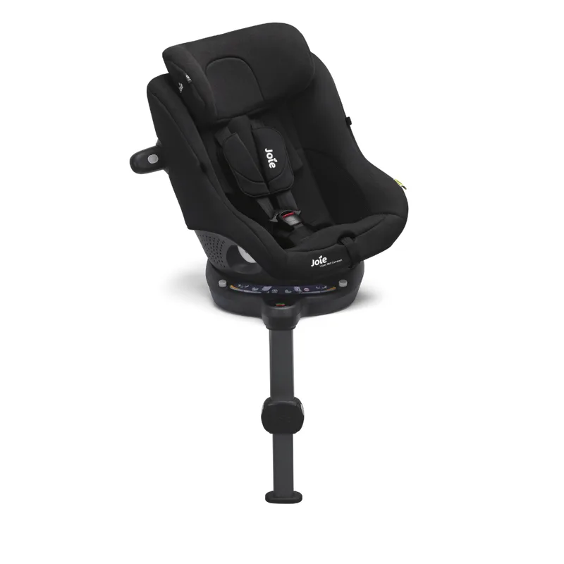 Autokindersitz i-Spin 360 Compact - Reboardkindersitz (61–105 cm), Integrierte ISOFIX-Basis mit Stützfuß, 5-fach verstellbare Ruhelage von Joie in Schwarz – Produktfoto 2 von 4
