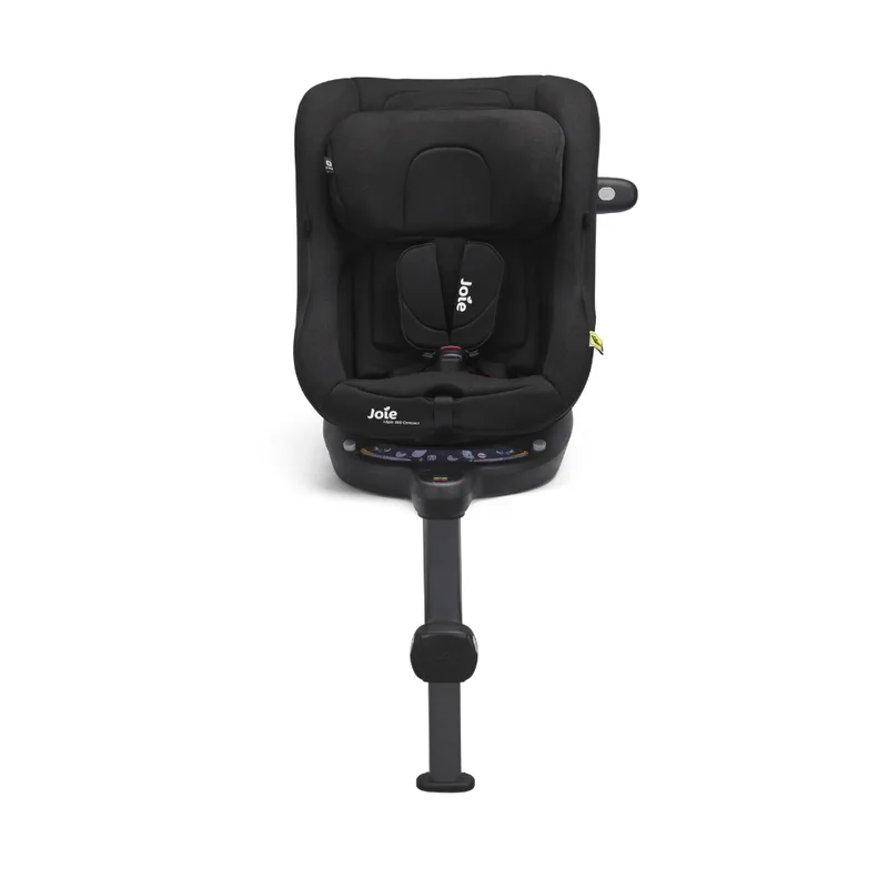 Autokindersitz i-Spin 360 Compact - Reboardkindersitz (61–105 cm), Integrierte ISOFIX-Basis mit Stützfuß, 5-fach verstellbare Ruhelage von Joie in Schwarz – Produktfoto 3 von 4