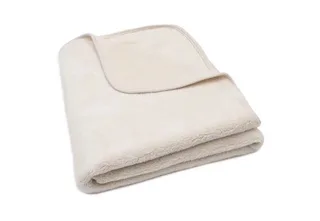 Baby Deken Ledikant - 100x150cm - Basic Jersey/Sherpa by Jollein in Oatmeal – product photo 4 of 4