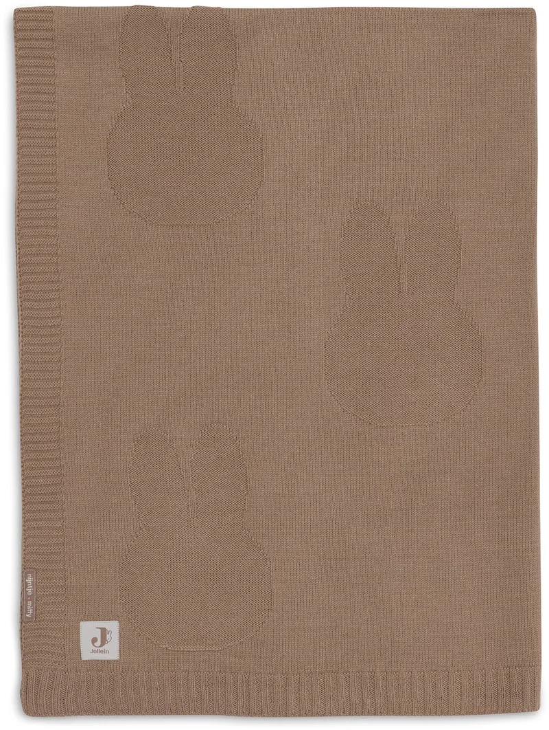 Baby Deken Ledikant - 100x150cm - Miffy - Biscuit de Jollein en Miffy Biscuit – photo produit