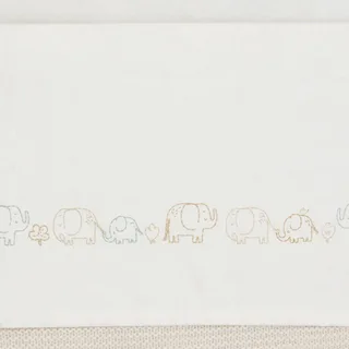 Baby Deken Ledikant - 120x150cm by Jollein in Elephant Tales – product photo 2 of 4