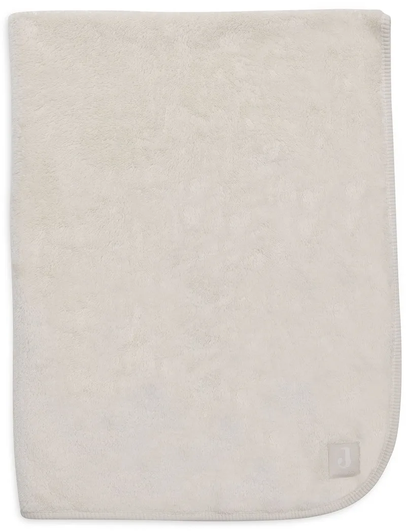 Baby Deken Wieg - 75x100cm - Basic Jersey/Sherpa by Jollein in Oatmeal – product photo