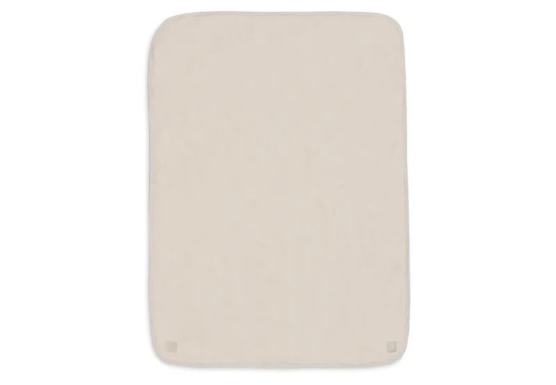 Baby Deken Wieg - 75x100cm - Basic Jersey/Sherpa by Jollein in Oatmeal – product photo 2 of 4