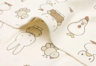 Baby Deken Wieg - 75x100cm - Jersey från Jollein i Miffy Family Farm – produktbild 2 av 3