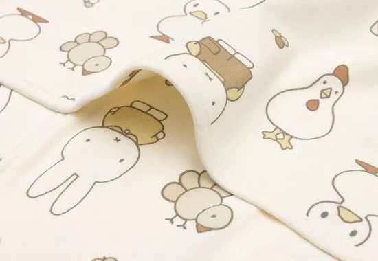 Baby Deken Wieg - 75x100cm - Jersey från Jollein i Miffy Family Farm – produktbild 2 av 3