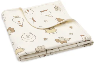 Baby Deken Wieg - 75x100cm - Jersey från Jollein i Miffy Family Farm – produktbild 3 av 3