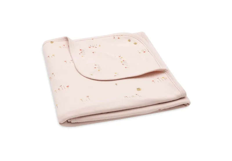 Baby Deken Wieg - 75x100cm - Jersey de Jollein en Pretty Picnic – photo produit 2 sur 3