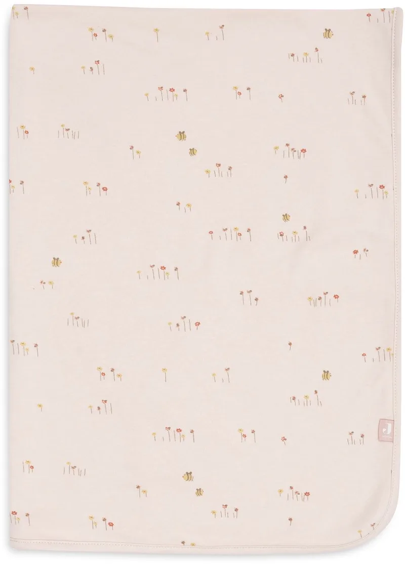 Baby Deken Wieg - 75x100cm - Jersey by Jollein in Pretty Picnic – product photo