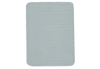 Baby Deken Wieg - 75x100cm - Velvet Rib - Sea Green by Jollein in Velvet Rib Sea Green – product photo 2 of 4
