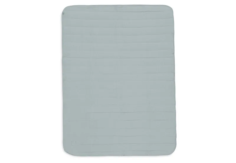 Baby Deken Wieg - 75x100cm - Velvet Rib - Sea Green by Jollein in Velvet Rib Sea Green – product photo 2 of 4