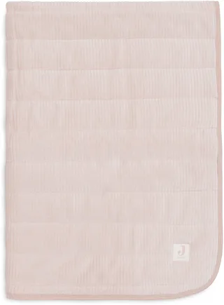 Baby Deken Wieg - 75x100cm - Velvet Rib - Wild Rose by Jollein in Velvet Rib Wild Rose – product photo 1 of 4