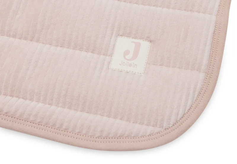 Baby Deken Wieg - 75x100cm - Velvet Rib - Wild Rose by Jollein in Velvet Rib Wild Rose – product photo 4 of 4