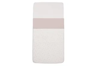 Baby Laken Ledikant - 120x150cm Slub by Jollein in Nougat – product photo 2 of 4