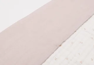 Baby Laken Ledikant - 120x150cm Slub by Jollein in Nougat – product photo 3 of 4