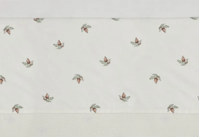 Baby Laken Wieg 75x100cm de Jollein en Rosehip – photo produit