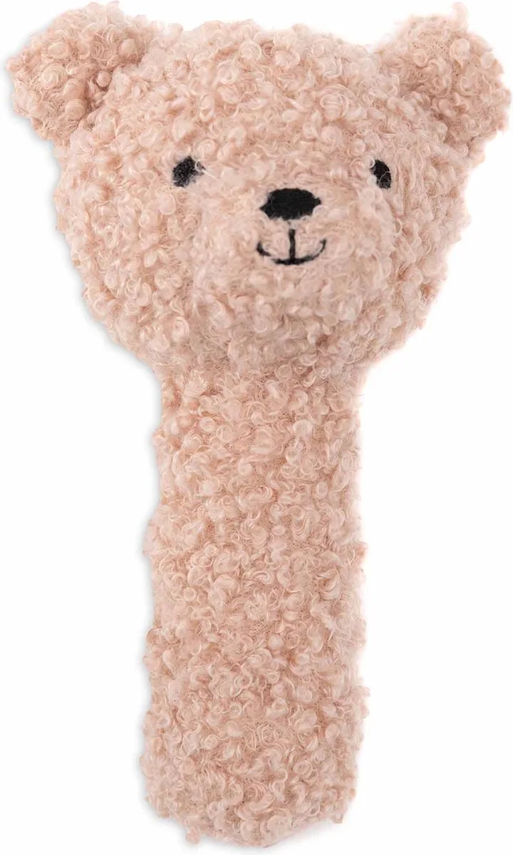 Baby Rammelaar van Jollein in Teddy Bear Wild Rose – productfoto