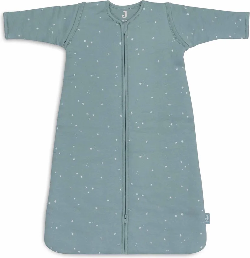 Baby Slaapzak Winter met afritsbare mouw - 70cm - Winterslaapzak by Jollein in Twinkling Sea Green – product photo