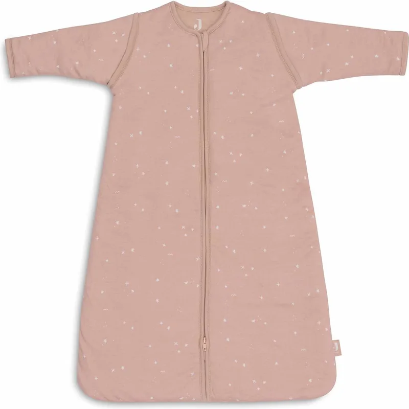 Baby Slaapzak Winter met afritsbare mouw - 90cm - Winterslaapzak från Jollein i Twinkling Wild Rose – produktbild