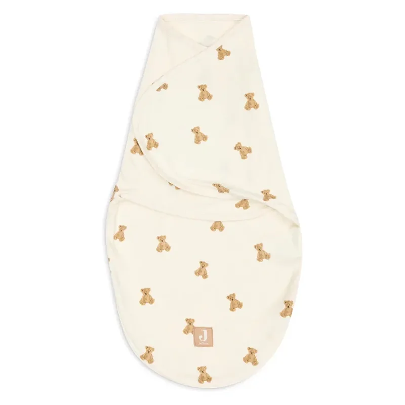 Baby Slaapzak Wrapper - 0-3 maanden - Mini Teddy Bear van Jollein – productfoto