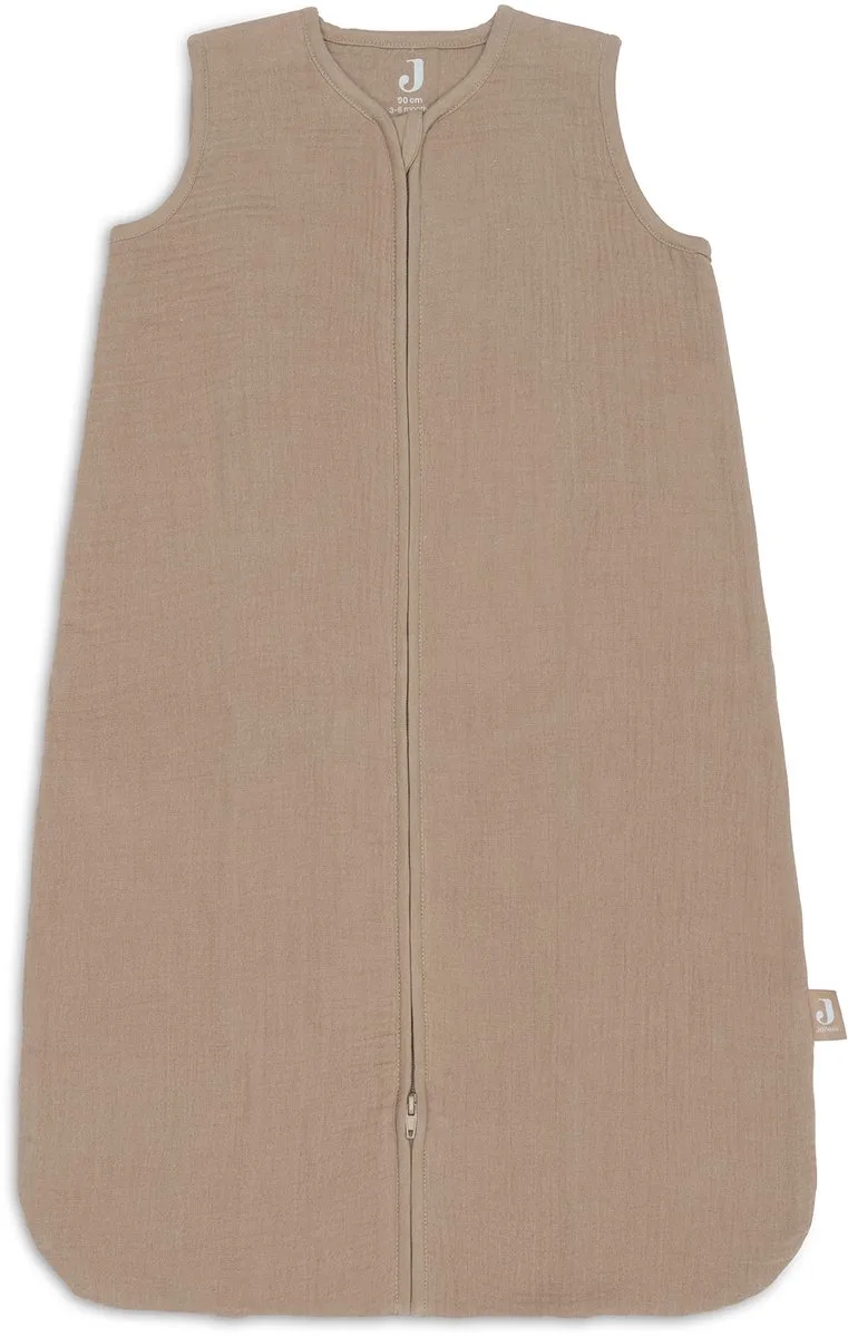 Baby Slaapzak Zomer Hydrofiel 90cm - Zomerslaapzak van Jollein in Biscuit – productfoto