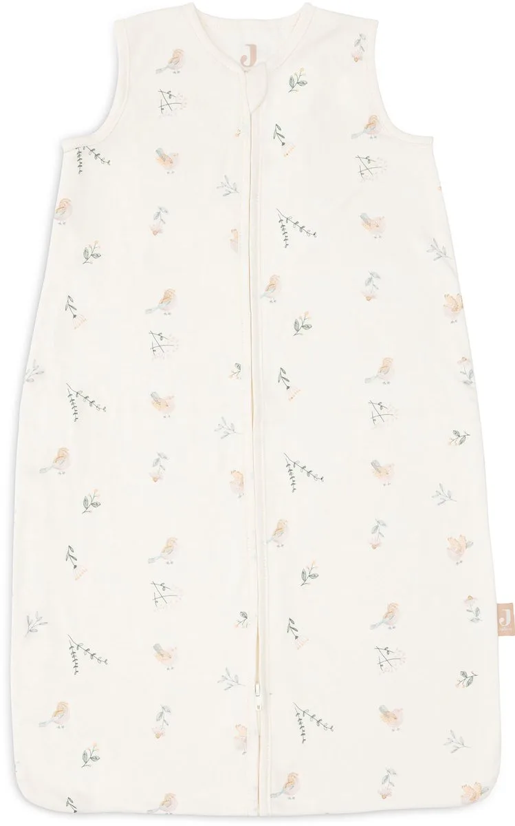 Baby Slaapzak Zomer Jersey 70cm - Zomerslaapzak fra Jollein i Lovely Birds – produktbillede