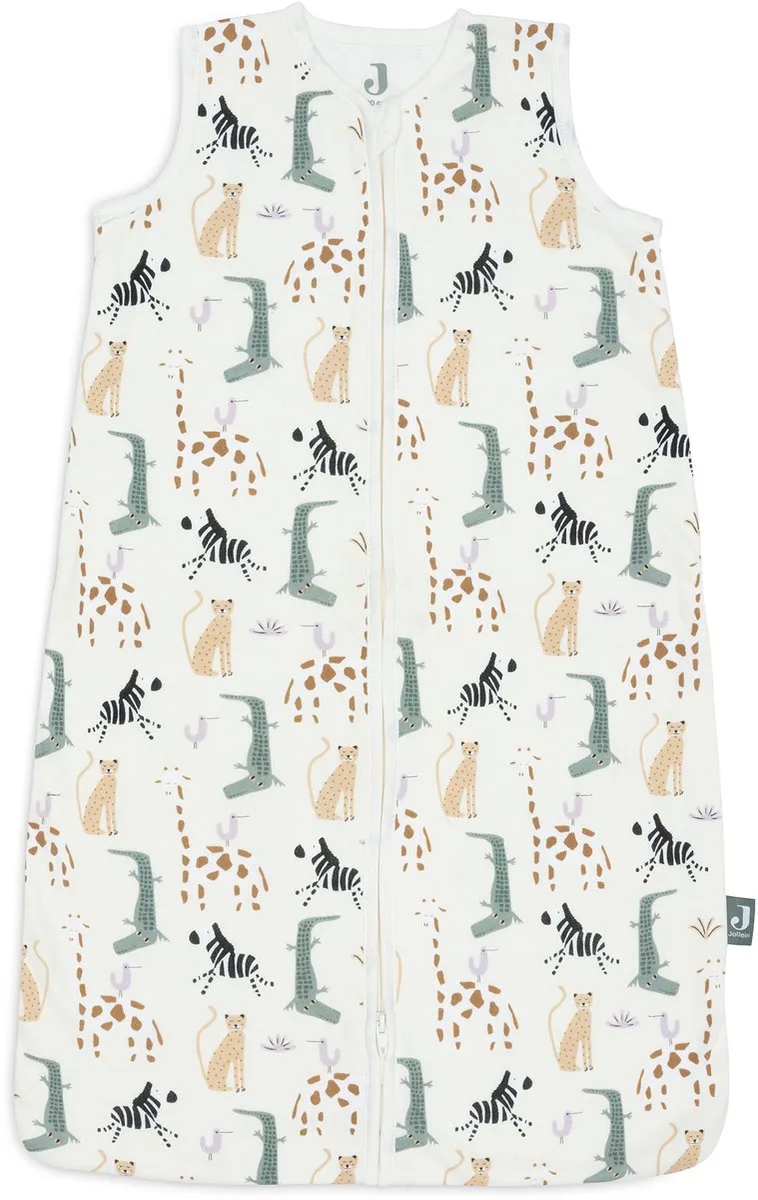 Baby Slaapzak Zomer Jersey 90cm - Zomerslaapzak by Jollein in Jungle Jambo – product photo
