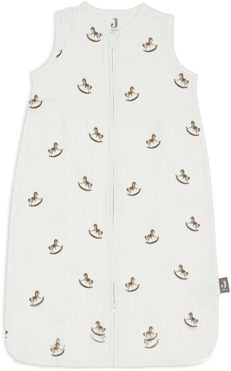 Baby Slaapzak Zomer Jersey Rib 70cm - Zomerslaapzak från Jollein i Nostalgic Ride – produktbild