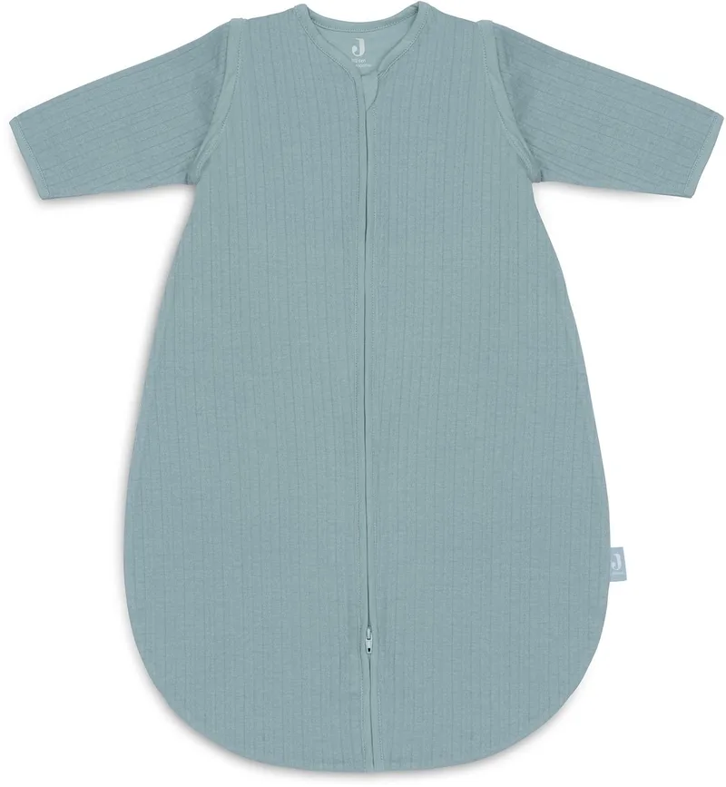Baby Slaapzak Zomer Met Afritsbare Mouw 110cm - Rond - Zomerslaapzak by Jollein in Ajour Sea Green – product photo