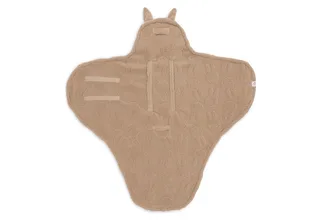 Baby Wikkeldeken - 100x105cm - Miffy Jacquard Teddy - Biscuit by Jollein in Miffy Jacquard Biscuit – product photo 3 of 4