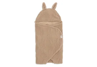 Baby Wikkeldeken - 100x105cm - Miffy Jacquard Teddy - Biscuit by Jollein in Miffy Jacquard Biscuit – product photo 4 of 4