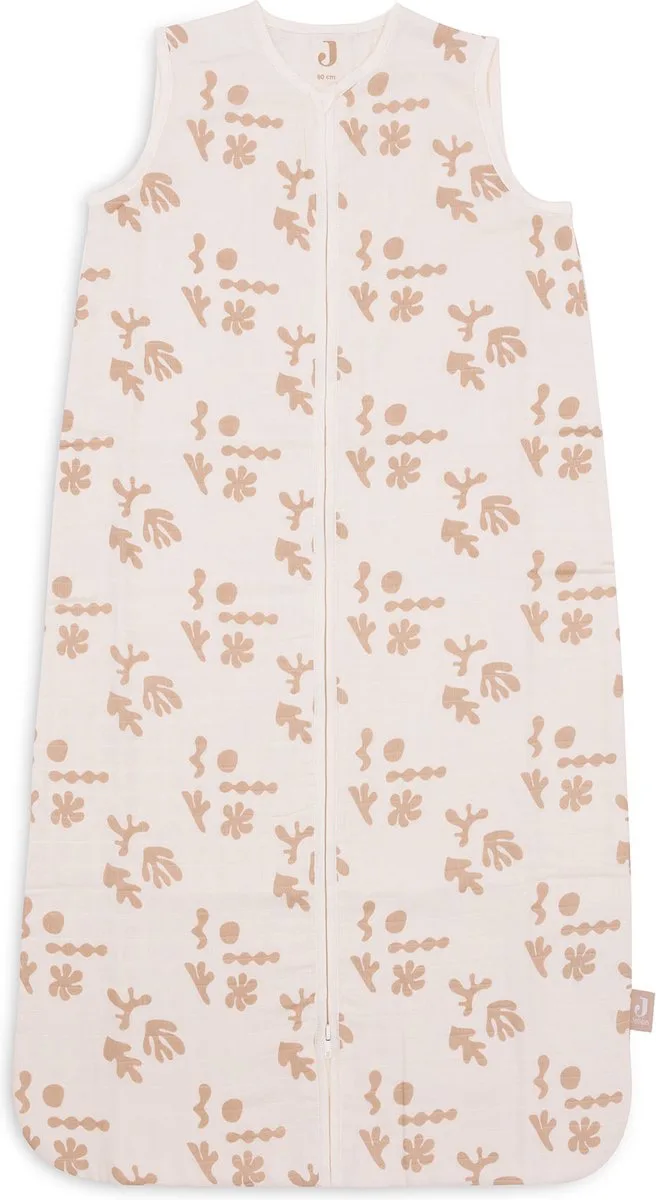 Baby Zomer Slaapzak Hydrofiel - 110cm Funky fra Jollein i Biscuit – produktbillede