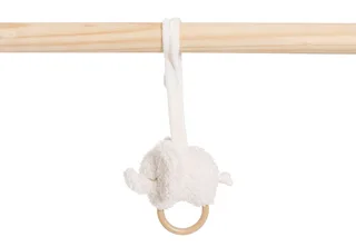 Babygym - Baby Speelgoed - Hout & Polyester van Jollein in Elephant Tales – productfoto 3 van 4