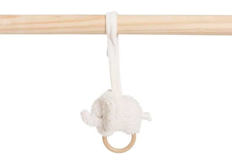 Babygym - Baby Speelgoed - Hout & Polyester van Jollein in Elephant Tales – productfoto 3 van 4