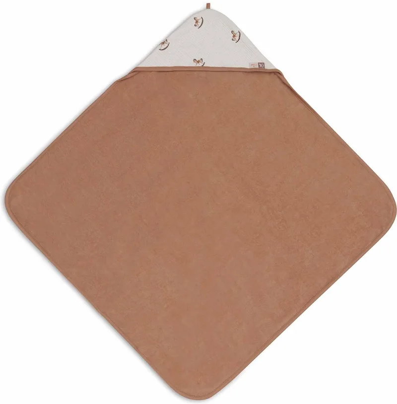 Badcape 75x75cm von Jollein in Nostalgic Ride – Produktfoto