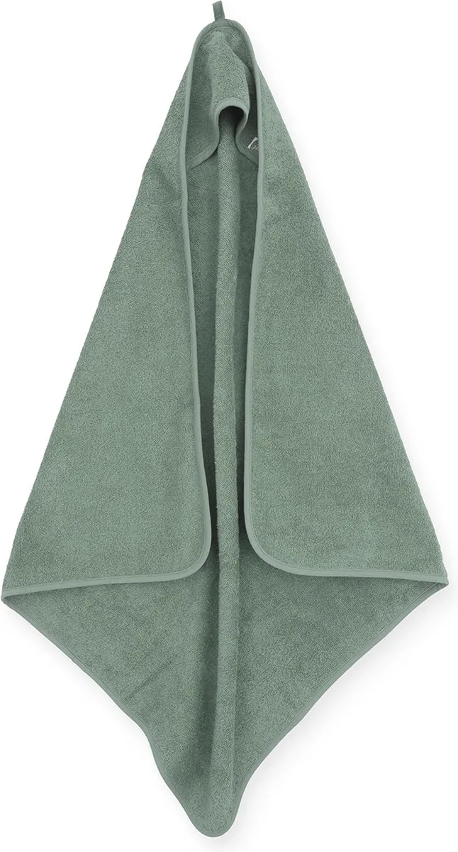 Badcape badstof 75x75cm Ash Green van Jollein in Terry Ash Green – productfoto