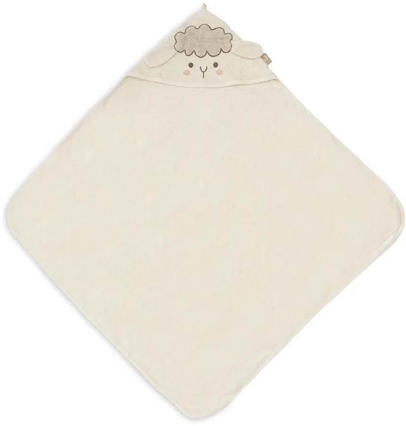 Badcape Badstof 75x75cm Sheep Sonny van Jollein in Meerkleurig – productfoto