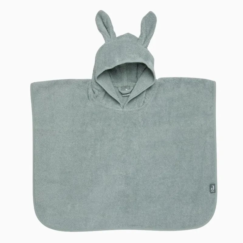 Badponcho asgroen van Jollein – productfoto
