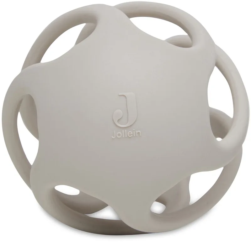 Bijtring bal Siliconen Ø 9,5cm de Jollein en Nougat – photo produit