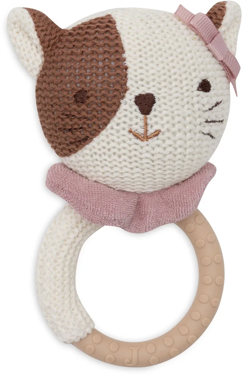 Bijtring Rubber - Speelgoed Baby - Jill van Jollein in Cat Jill – productfoto
