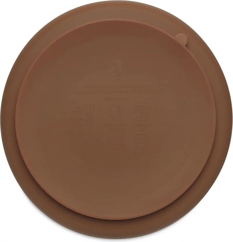 Bordje - Siliconen - Baby Bord, Baby Servies - 6-18 maanden de Jollein en Caramel – photo produit